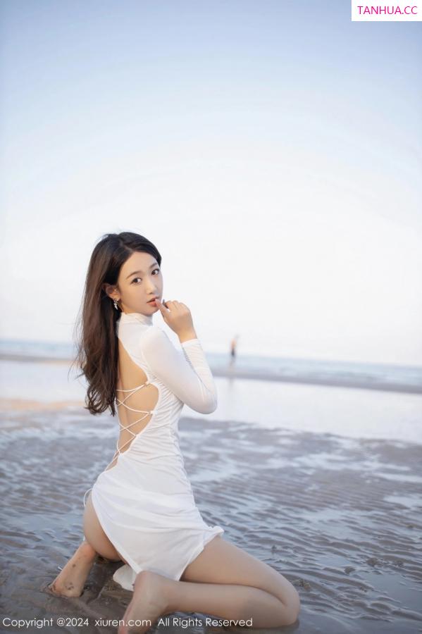 唐安琪  [XiuRen]高清写真图 2024.02.19 No.8110 唐安琪 沙滩美腿第8张图片